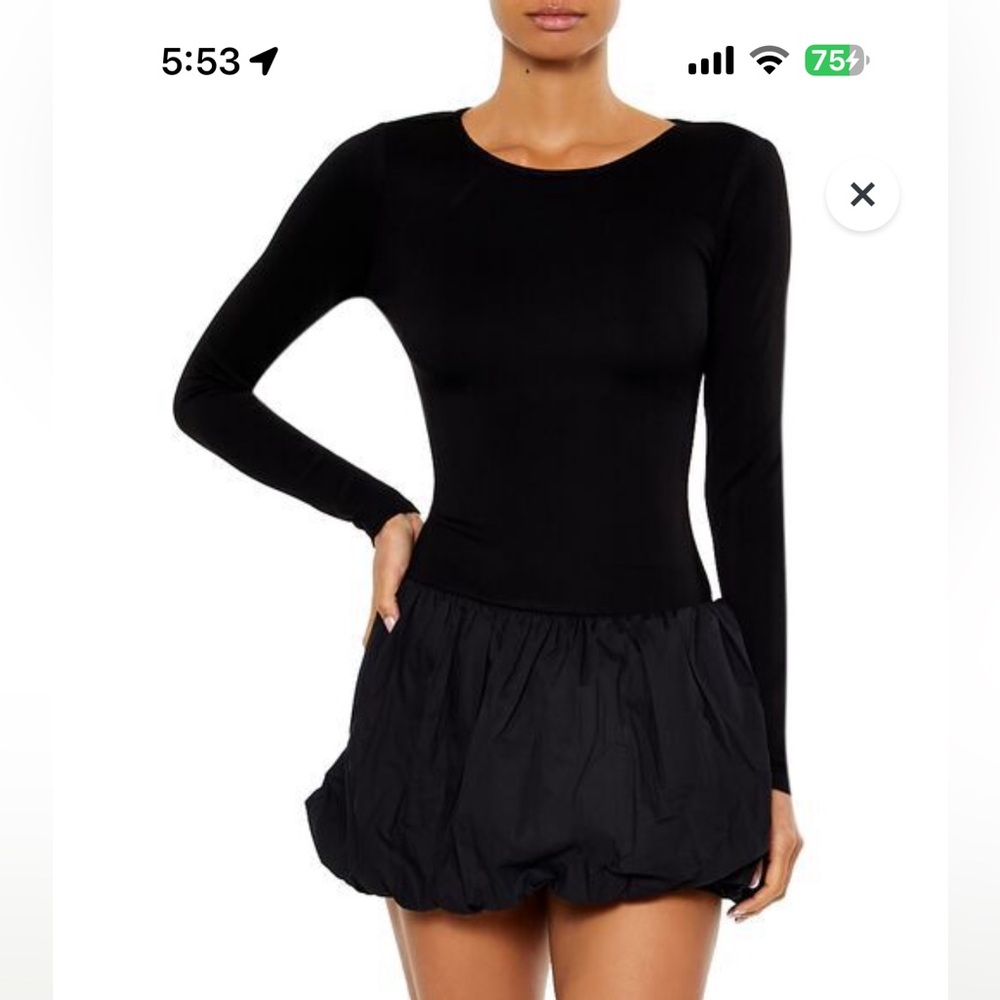 Black Long Sleeve Dress
